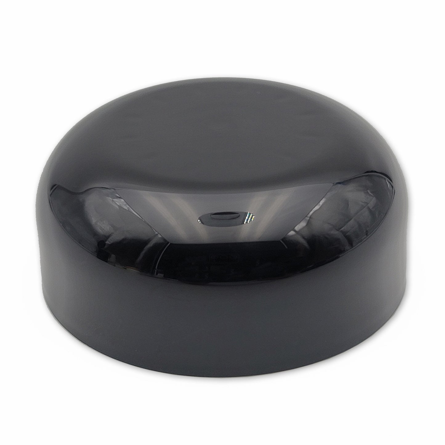 Glossy Black eBottles Child-Resistant PE-Lined Dome Cap | 53 mm