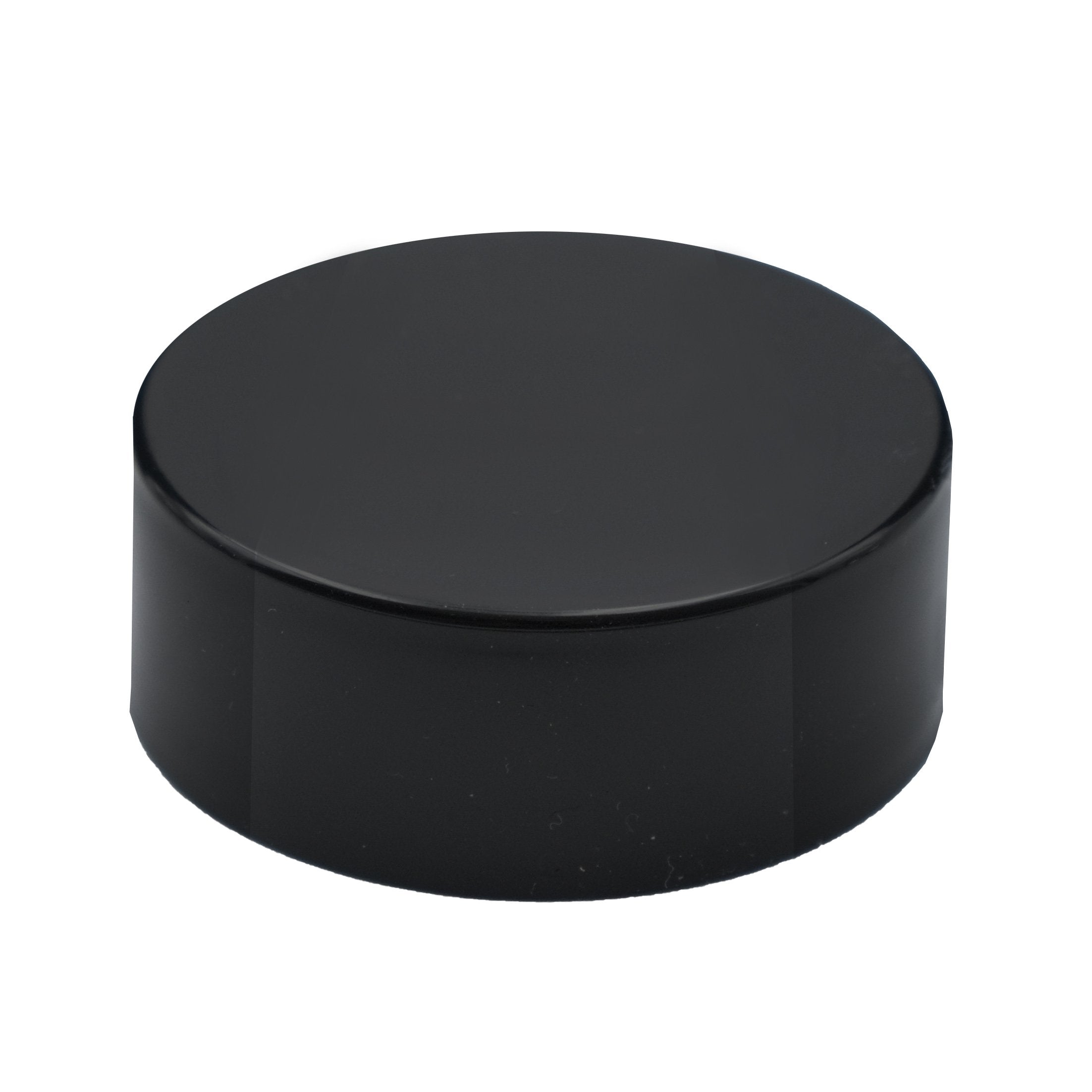 Glossy Black / Single Unit (Less Than Box Qty) eBottles Child-Resistant Smooth PE-Lined Cap | 38 mm