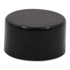 Glossy Black / Single Unit (Less Than Box Qty) eBottles Child-Resistant Smooth Sided Cap | 20 lug