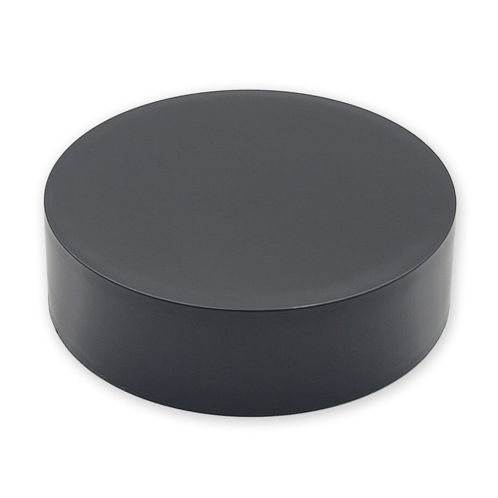 Glossy Black / Single Unit (Less Than Box Qty) eBottles Smooth Sided Child-Resistant PE-Lined Cap | 66 mm
