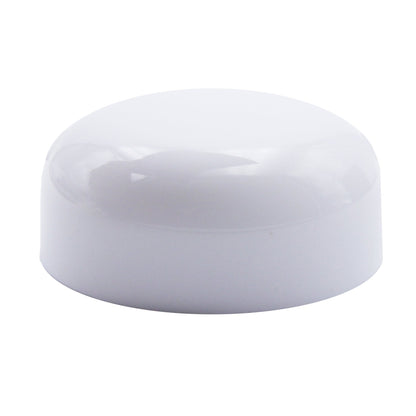 Glossy White eBottles Child-Resistant PE-Lined Dome Cap | 53 mm