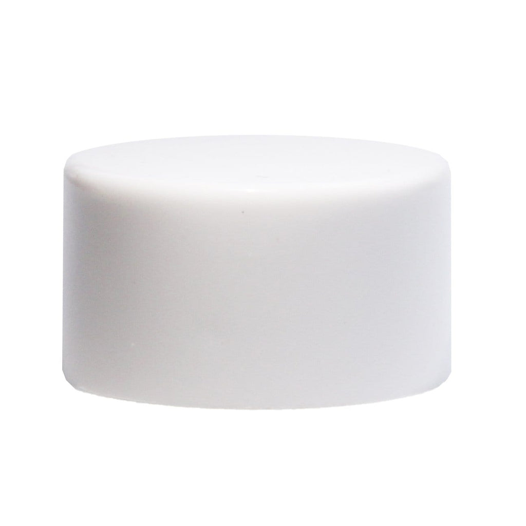 Glossy White / Single Unit (Less Than Box Qty) eBottles Child-Resistant Smooth Sided Cap | 20 lug