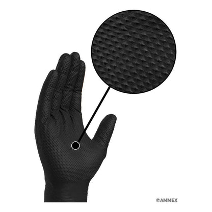 Gloveworks HD Industrial Black Nitrile Gloves