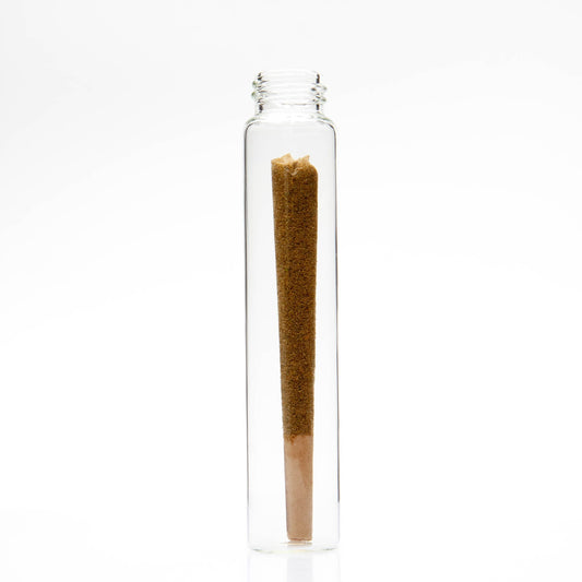 Grand Puff™ 25 mm x 120 mm Glass Pre-Roll Tube