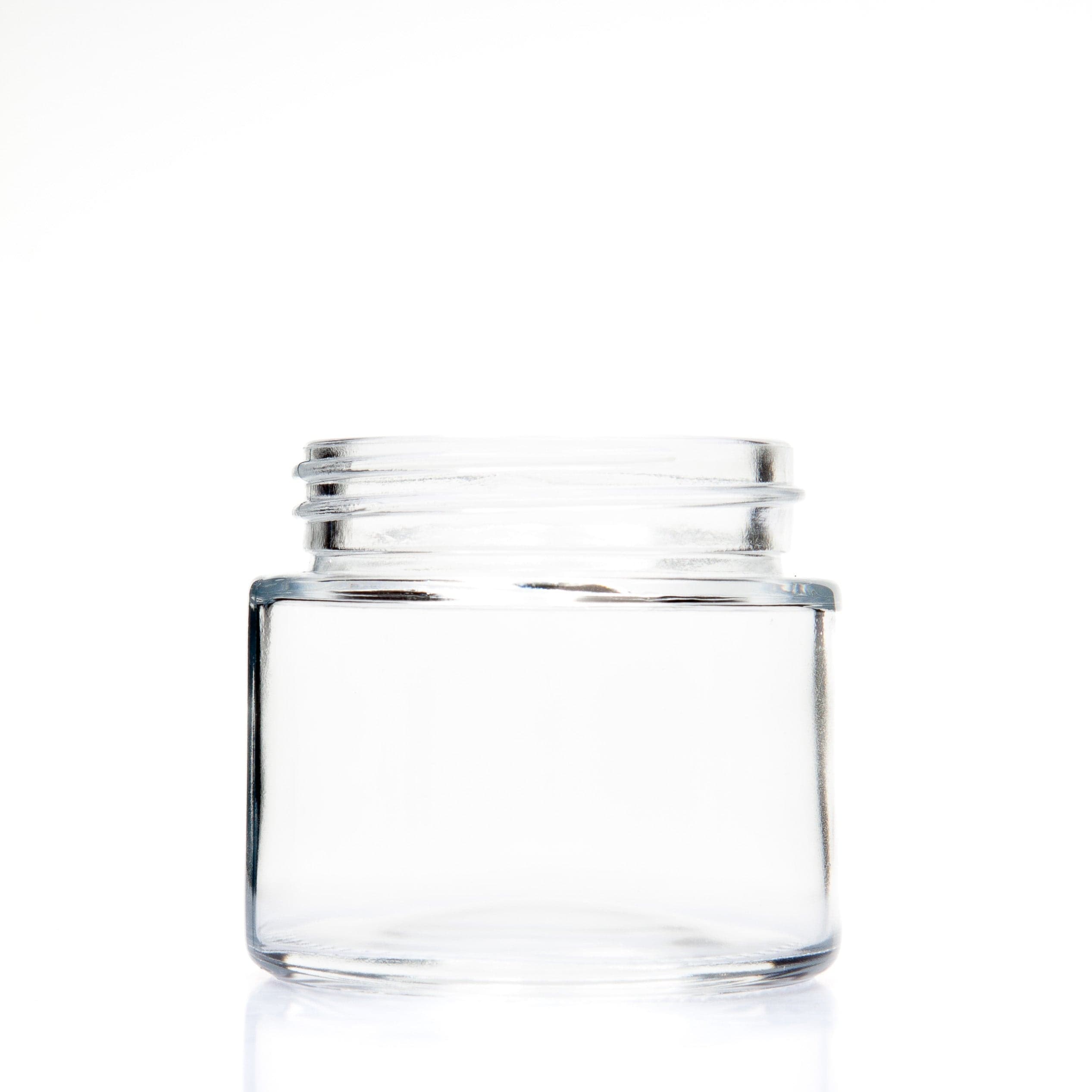 Grand Puff 3 oz Glass Jar (Clear / Box of 32)