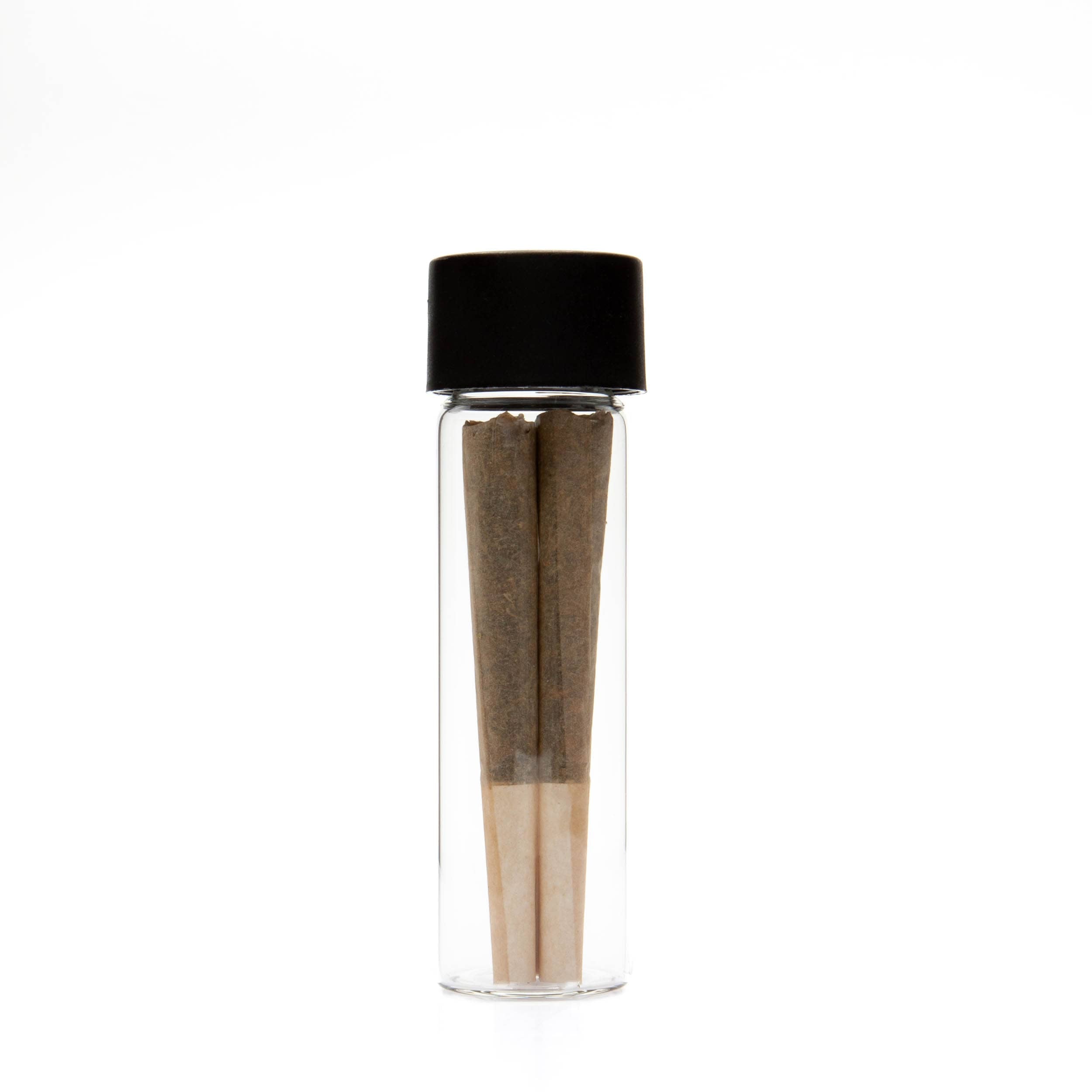 Grand Puff™ 95mm Glass Pre-Roll Tube with Child-Resistant Cap