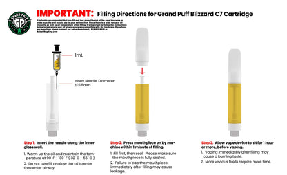 Grand Puff Blizzard Ceramic Cartridge