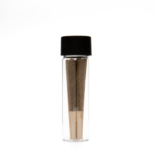 Grand Puff Borosilicate Glass Vial | 28 x 95 mm