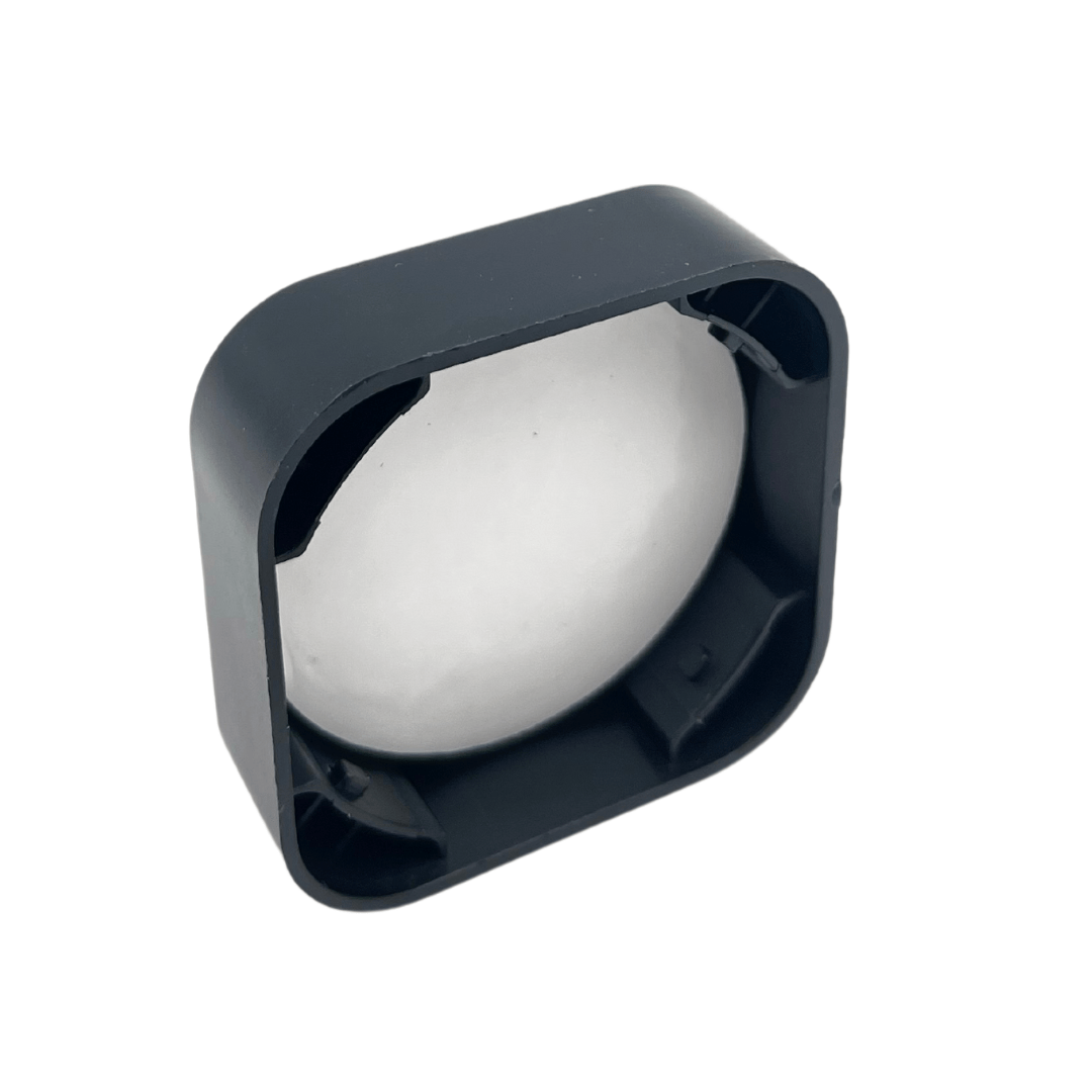 Grand Puff® Clear Square Glass Concentrate Jar | 9 ml