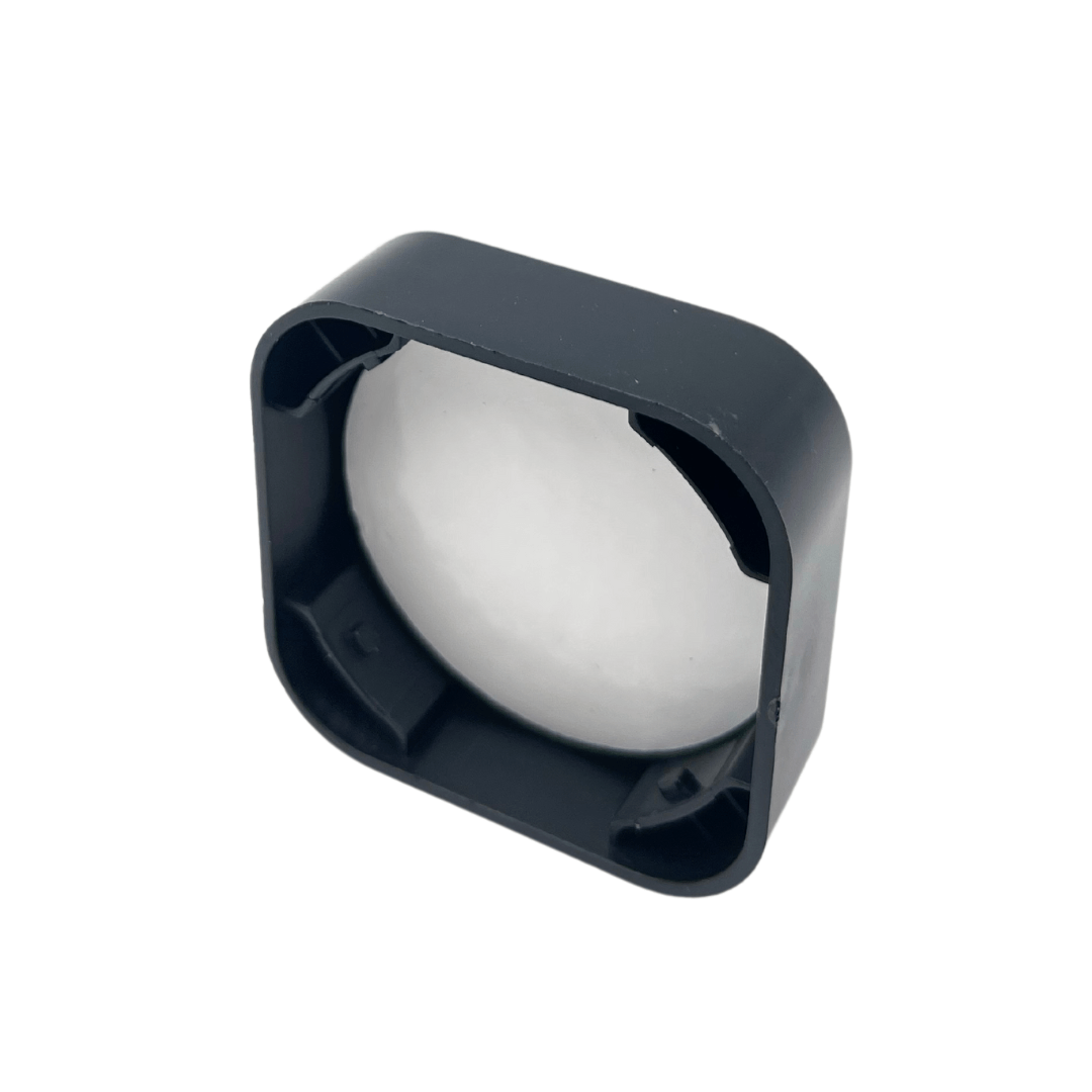 Grand Puff® Clear Square Glass Concentrate Jar | 9 ml