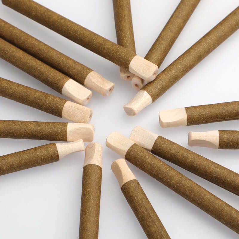 Grand Puff Hemp Tubes with Wooden Filter Tip 105 mm | Box of 280