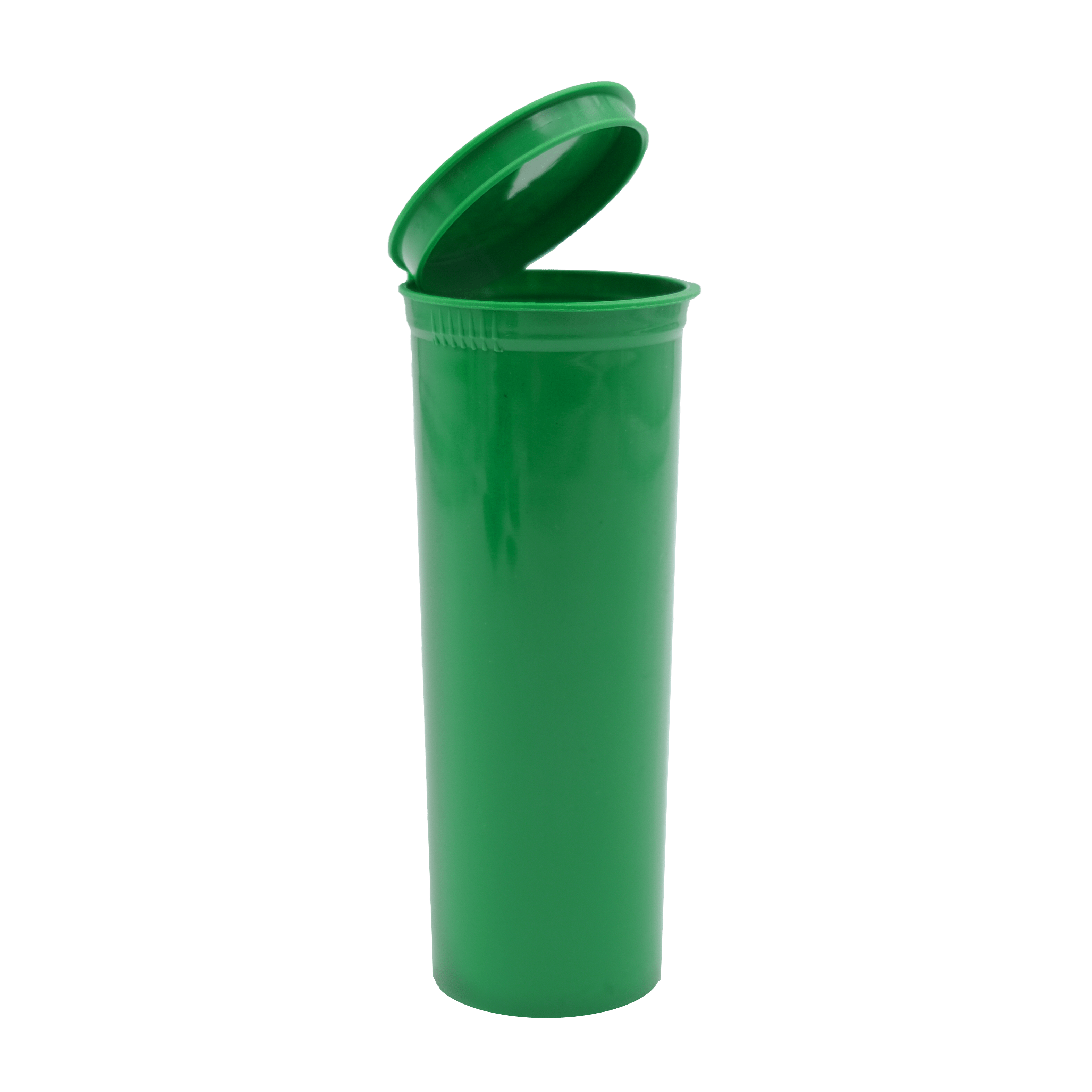 Green 60 Dram Pop Top Child-Resistant Bottles