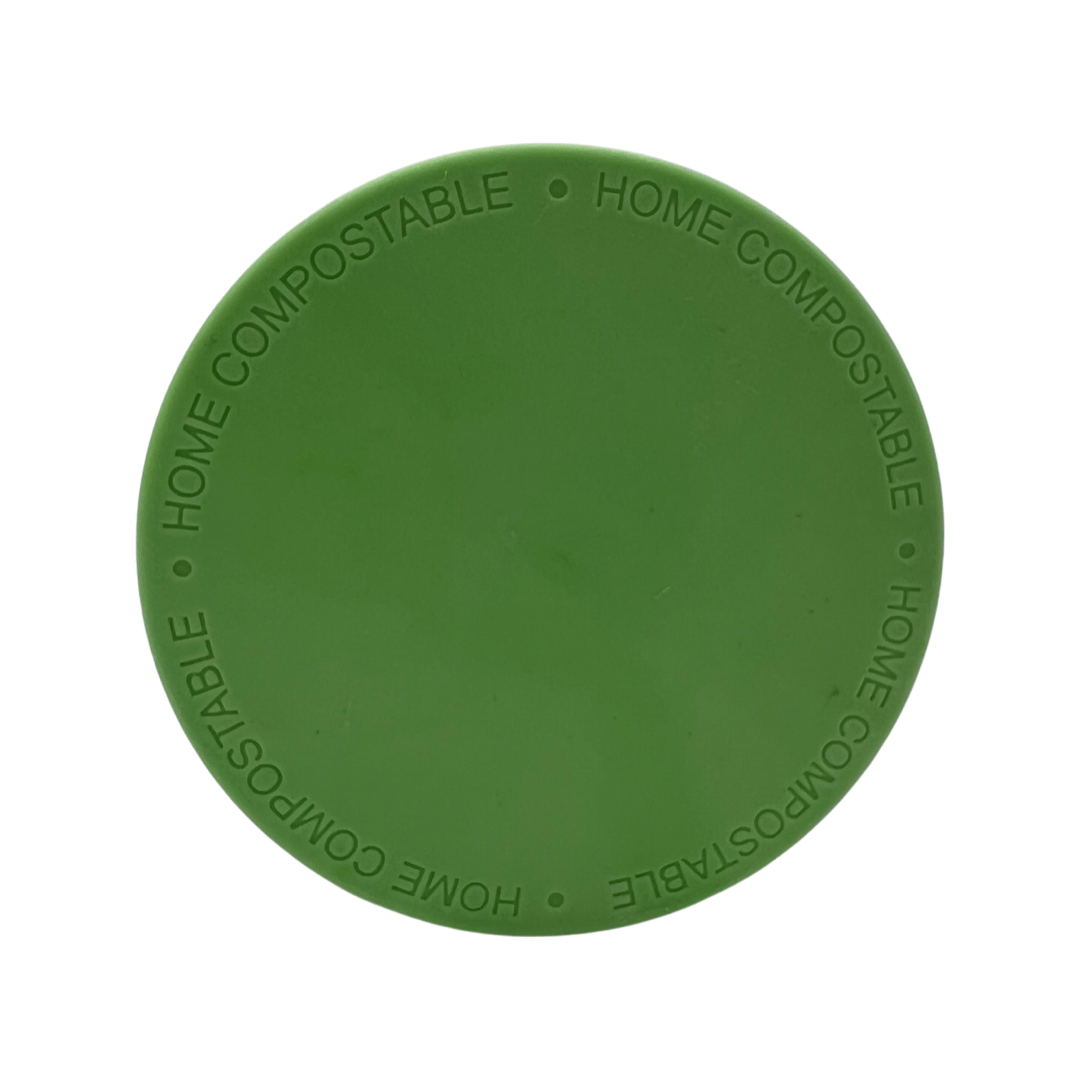 Green HumidiLid Child-Resistant Home Compostable Cap | 53 mm