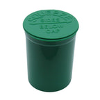 Green / Single Unit (Less Than Box Qty) 30 Dram Pop Top Child-Resistant Bottles