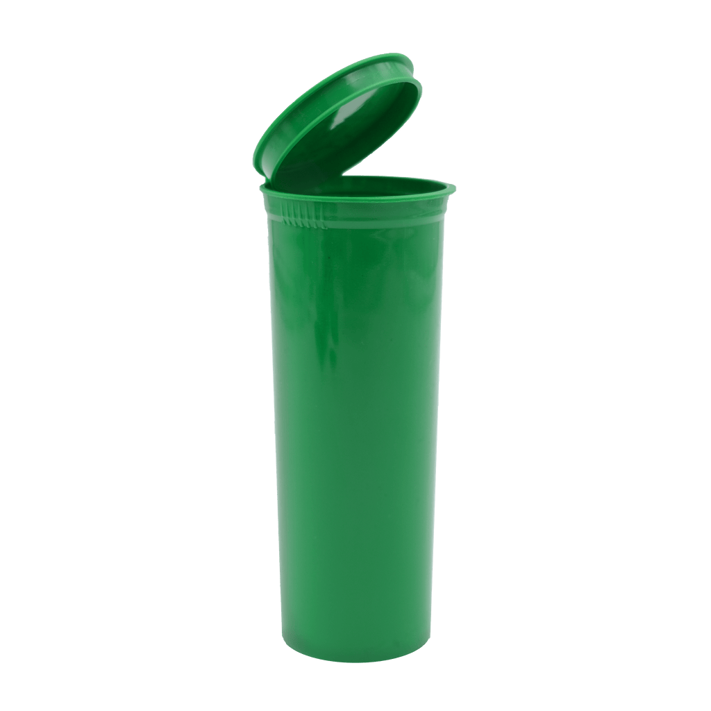 Green / Single Unit (Less Than Box Qty) 60 Dram Pop Top Child-Resistant Bottle