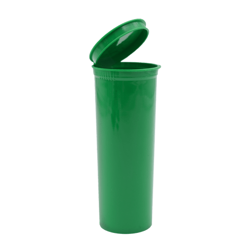 Green / Single Unit (Less Than Box Qty) 60 Dram Pop Top Child-Resistant Bottle