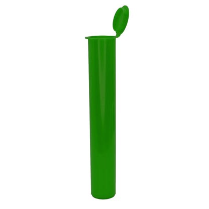 Green / Single Unit (Less Than Box Qty) Premium Squeeze Top Child Resistant Pre-Roll Tube | 116 mm