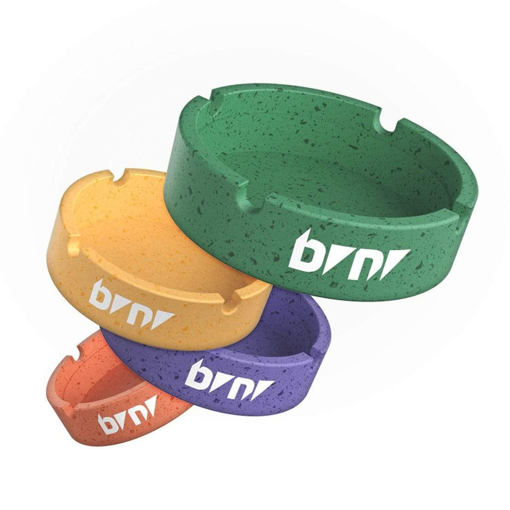 Green, Yellow, Lavender, Salmon / Single Unit (Less Than Box Qty) BRNRLab ASH Ashtray (4 Pack)