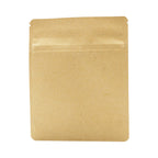 Kraft / Single Unit (Less Than Case Qty) Bag King Child-Resistant Opaque Wide Mouth Mylar Bag | 1/4 oz