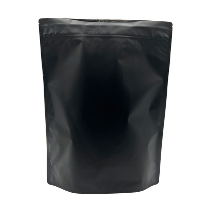 Matte Black Bag King Child-Resistant Opaque Mylar Bag | 1 lb