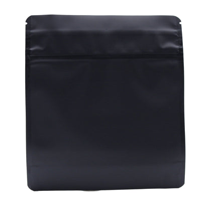 Matte Black Bag King Child-Resistant Opaque Wide Mouth Mylar Bag | 1/2 oz