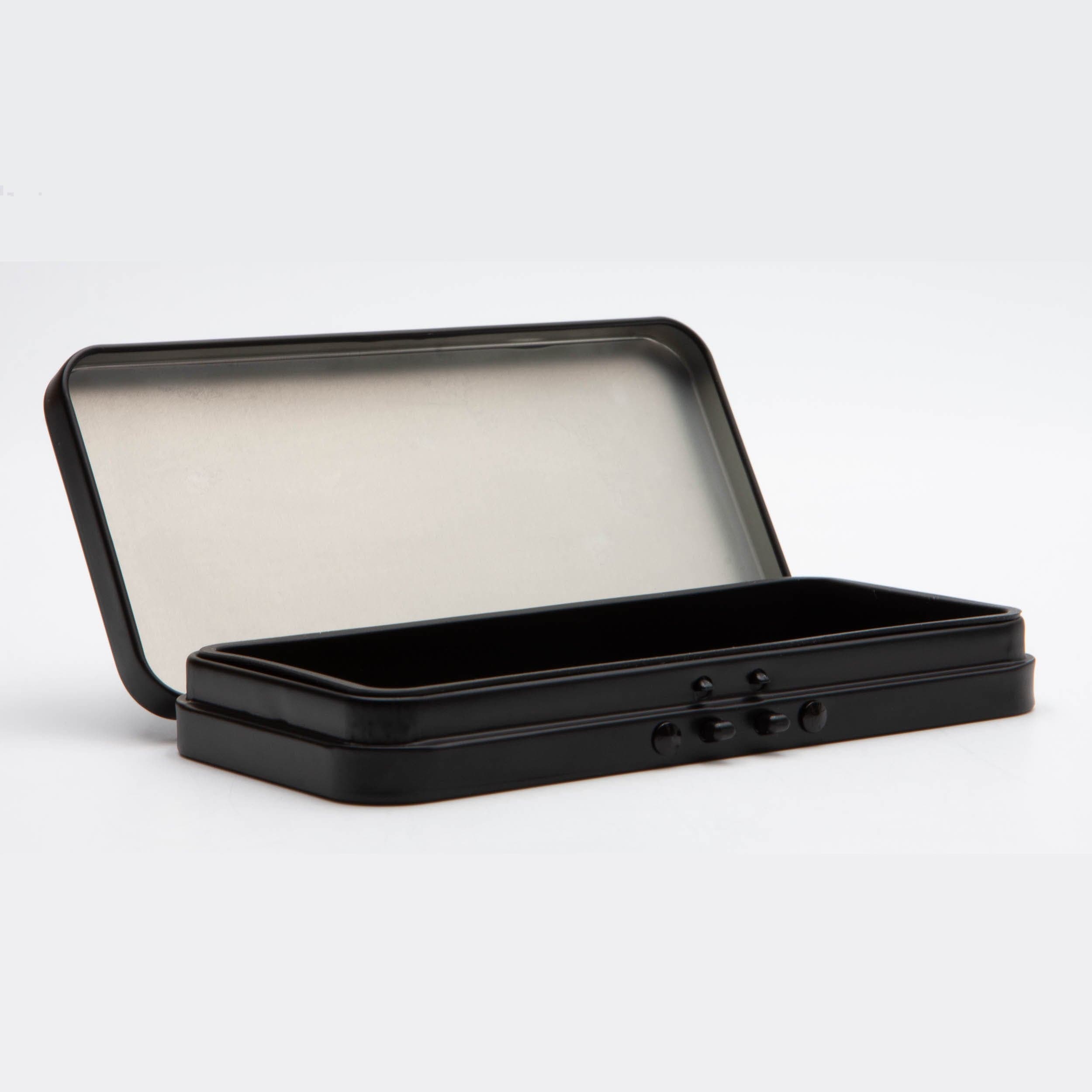 Matte Black / Box of 300 (Bulk Discount Pricing) Grand Puff™ Long Pre-Roll Tin Box