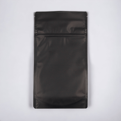 Matte Black / Single Unit Bag King Child-Resistant Opaque Mylar Bag | 1/4th oz