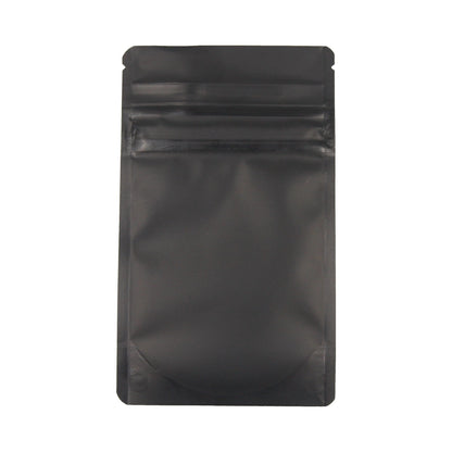 Matte Black / Single Unit Bag King Child-Resistant Opaque Mylar Bag | 1/8th oz