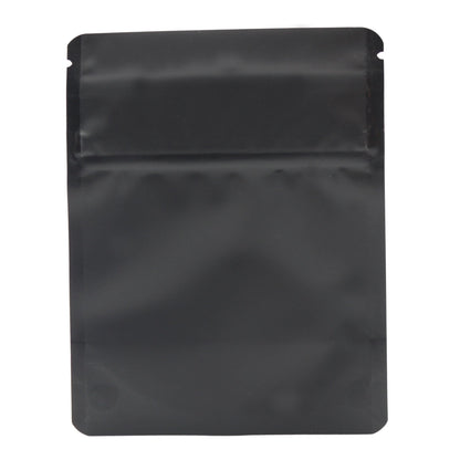 Matte Black / Single Unit Bag King Child-Resistant Opaque Wide Mouth Mylar Bag | 1/8 oz