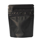 Matte Black / Single Unit (Less Than Box Qty) 10-Pack Bag King Child-Resistant Opaque Wide Mouth Mylar Bag | 1/8th ounce