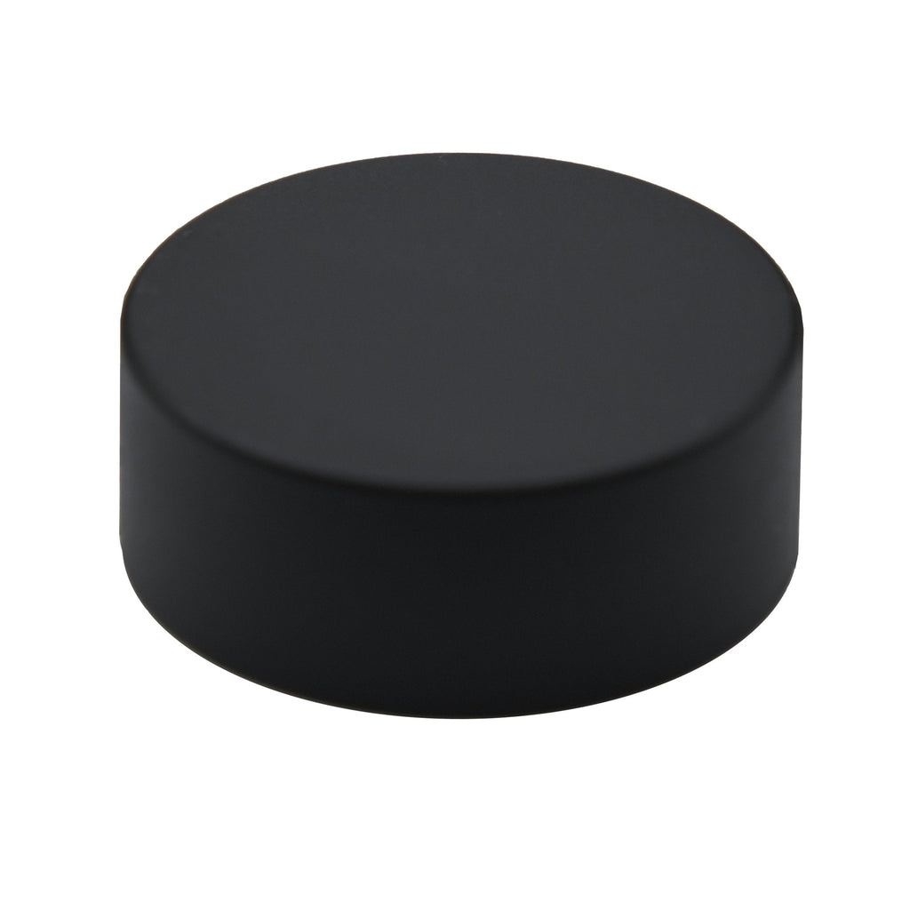 Matte Black / Single Unit (Less Than Box Qty) eBottles Child-Resistant Smooth PE-Lined Cap | 38 mm