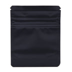 Matte Black / Single Unit (Less Than Pack Qty) Bag King Child-Resistant Clear Front Wide Mouth Mylar Bag | 1/8th oz