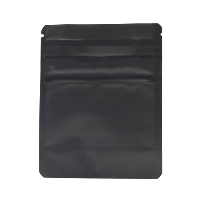Matte Black / Single Unit (Less Than Pack Qty) Bag King Child-Resistant Opaque Mylar Bag | 1 gram
