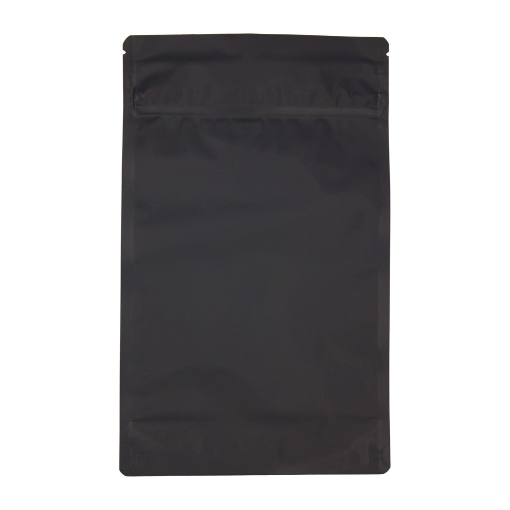 Matte Black / Single Unit (Less Than Pack Qty) Bag King Child-Resistant Opaque Mylar Bag | 1 oz