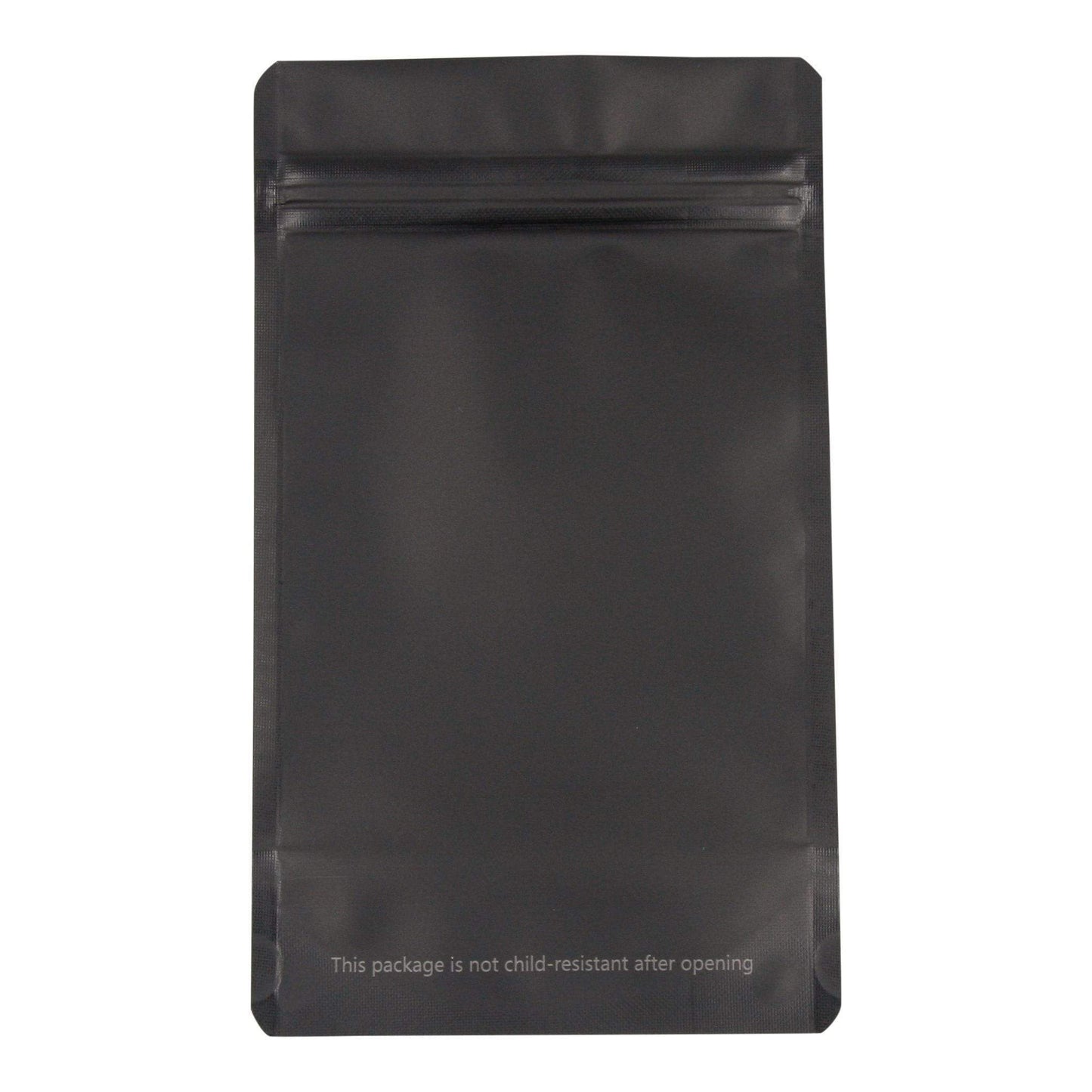 Matte Black / Single Unit (Less Than Pack Qty) Bag King Clear Front Mylar Bag (1/4th oz)