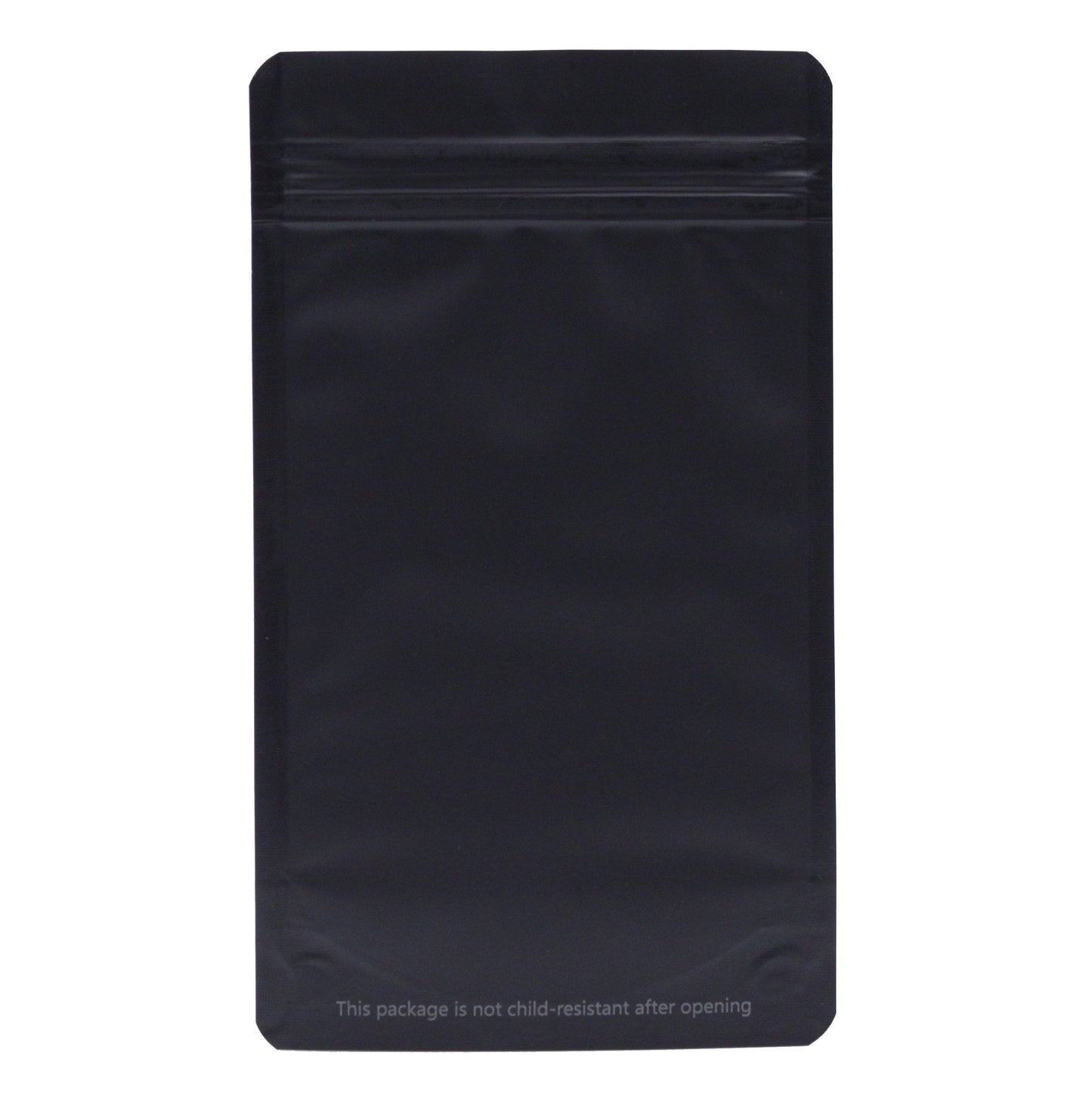 Matte Black / Single Unit (Less Than Pack Qty) Bag King Opaque Mylar Bag (1/4th oz)