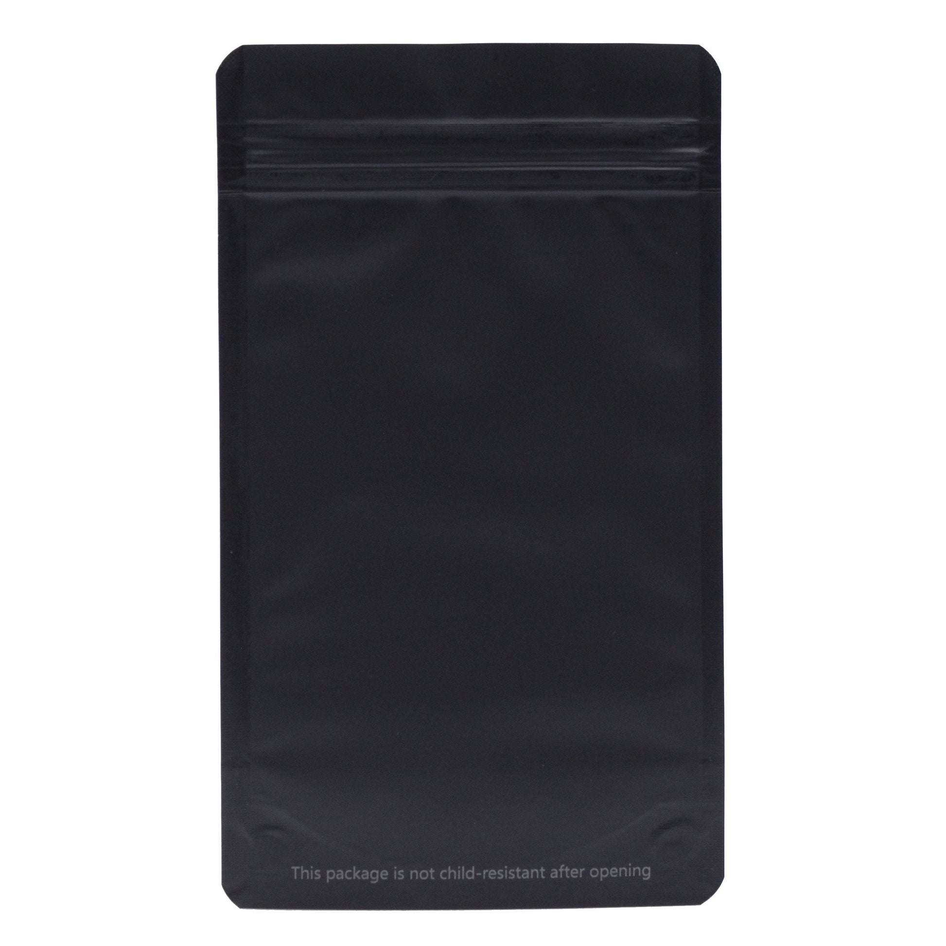 Matte Black / Single Unit (Less Than Pack Qty) Bag King Opaque Mylar Bag (1/4th oz)