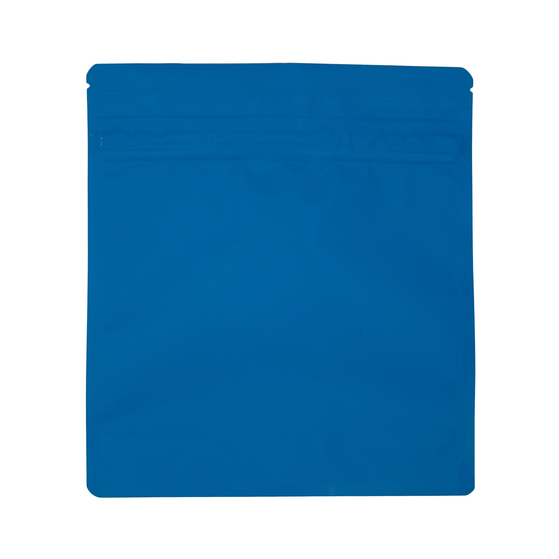 Matte Blue / Single Unit Bag King Child-Resistant Wide Mouth Mylar Bag | 1 oz