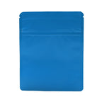 Matte Blue / Single Unit (Less Than Case Qty) Bag King Child-Resistant Opaque Wide Mouth Mylar Bag | 1/4 oz