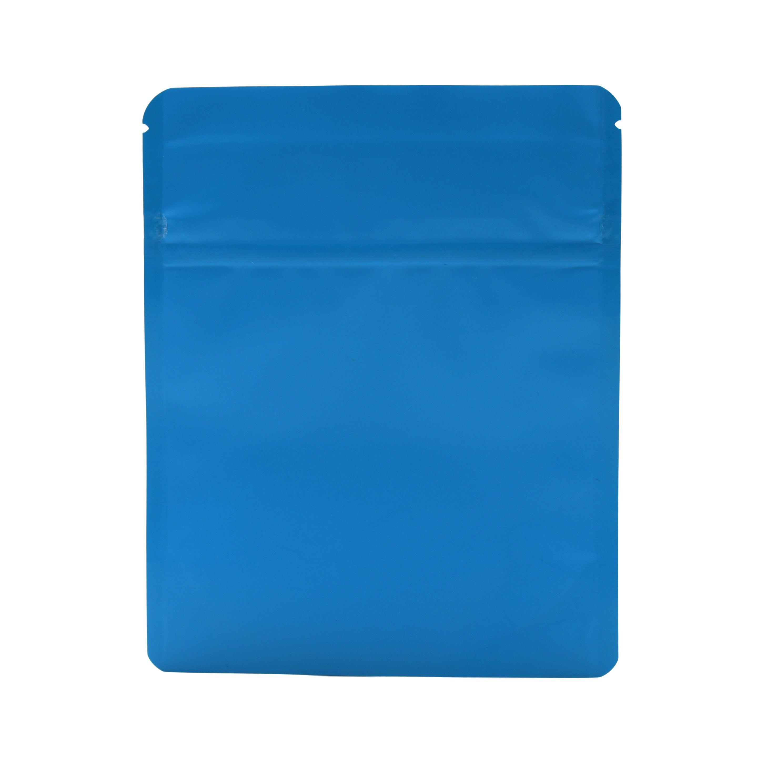 Matte Blue / Single Unit (Less Than Case Qty) Bag King Child-Resistant Opaque Wide Mouth Mylar Bag | 1/4 oz