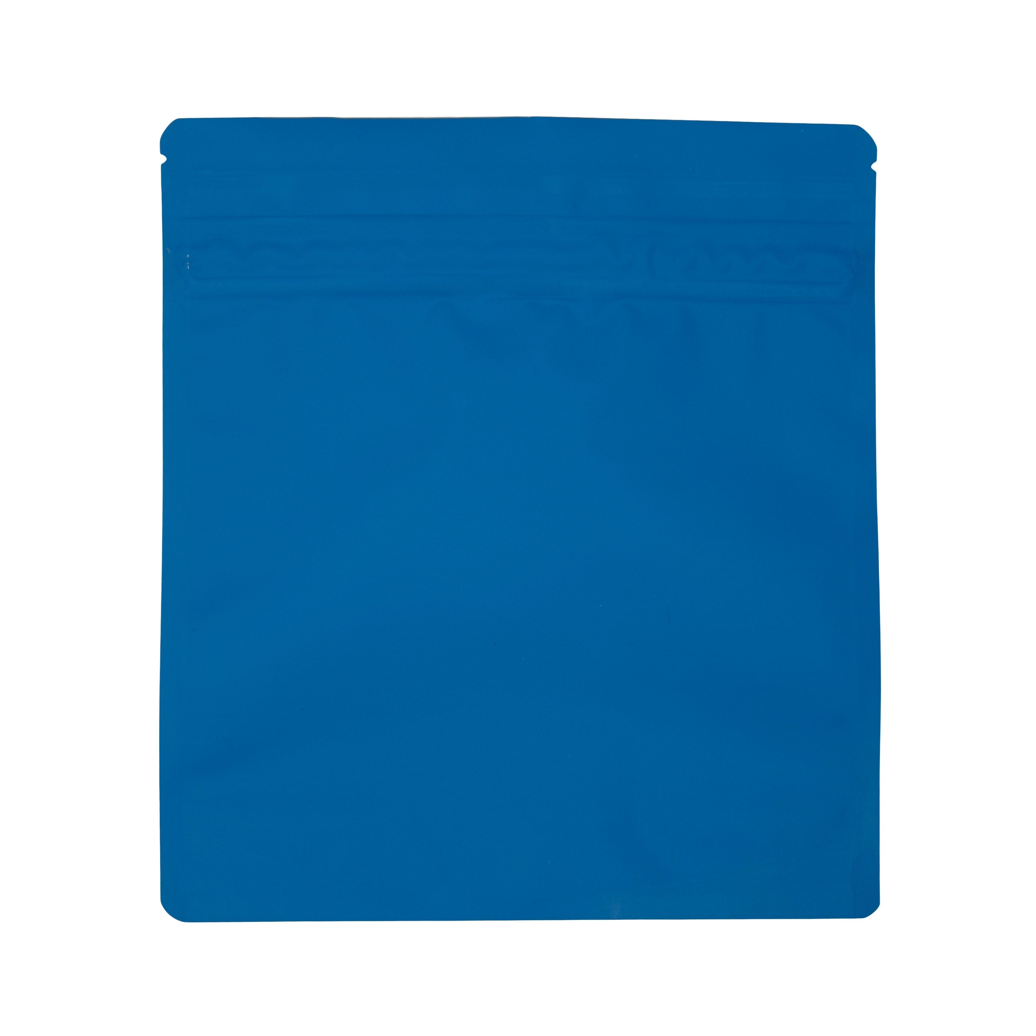 Matte Blue / Single Unit (Less Than Pack Qty) Bag King Child-Resistant Wide Mouth Mylar Bag | 1 oz