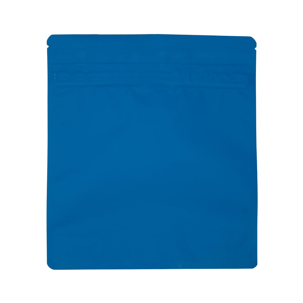 Matte Blue / Single Unit (Less Than Pack Qty) Bag King Child-Resistant Wide Mouth Mylar Bag | 1 oz