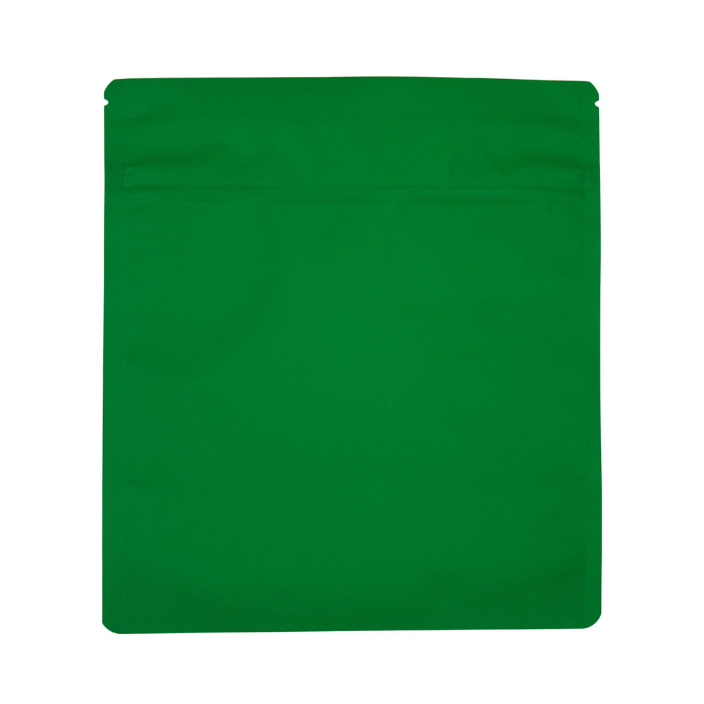 Matte Green / Single Unit Bag King Child-Resistant Wide Mouth Mylar Bag | 1 oz