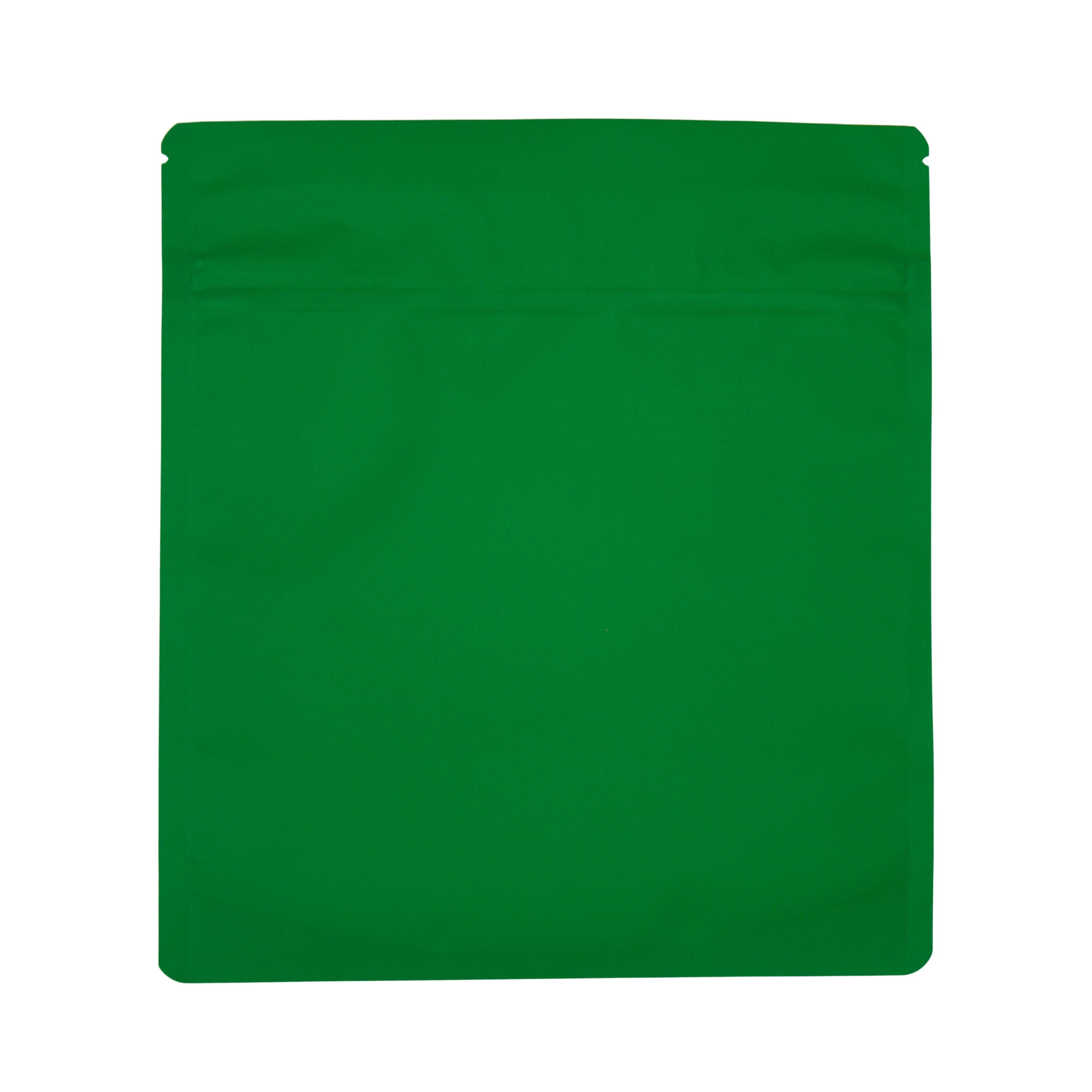 Matte Green / Single Unit Bag King Child-Resistant Wide Mouth Mylar Bag | 1 oz