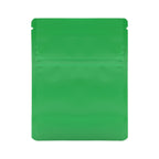 Matte Green / Single Unit (Less Than Pack Qty) Bag King Child-Resistant Opaque Mylar Bag | 1 gram