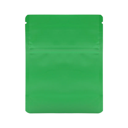 Matte Green / Single Unit (Less Than Pack Qty) Bag King Child-Resistant Opaque Mylar Bag | 1 gram