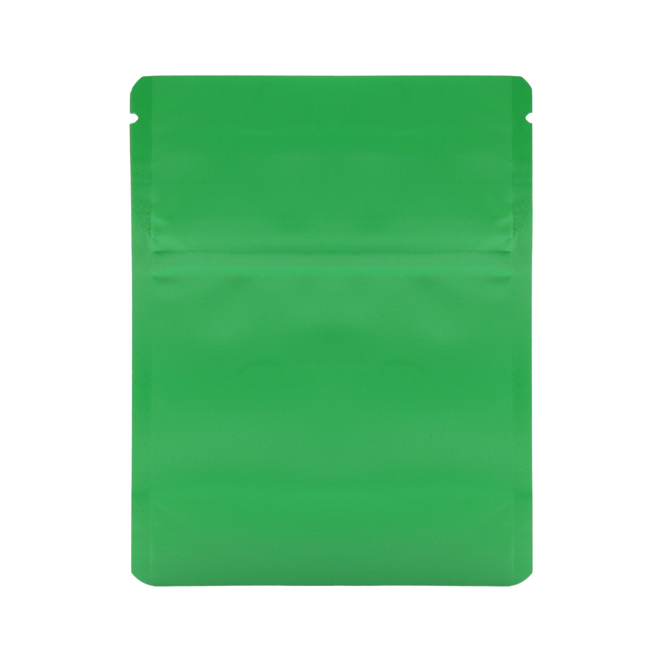 Matte Green / Single Unit (Less Than Pack Qty) Bag King Child-Resistant Opaque Mylar Bag | 1 gram