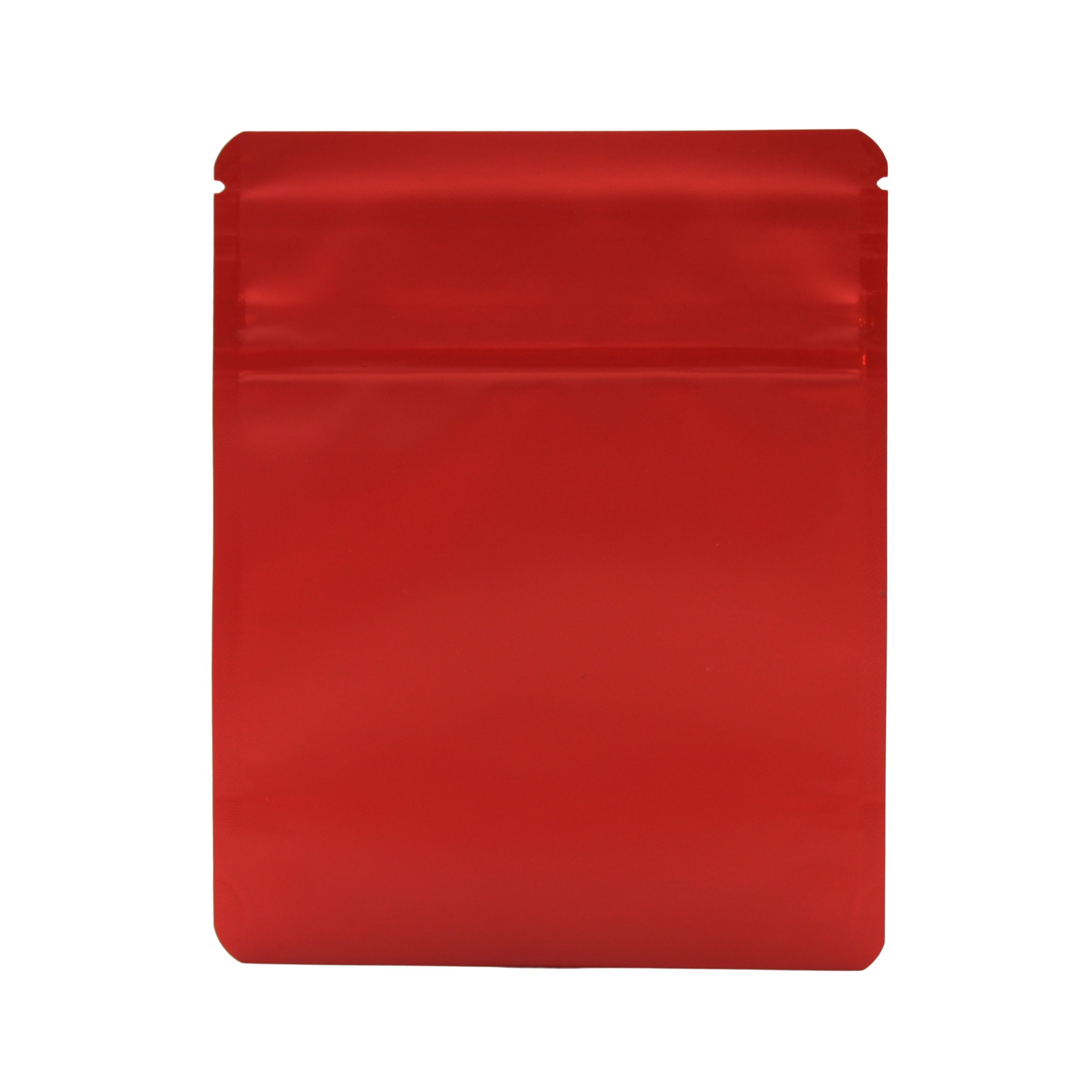 Matte Red / Single Unit (Less Than Case Qty) Bag King Child-Resistant Opaque Wide Mouth Mylar Bag | 1/4 oz