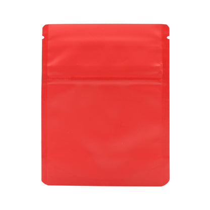 Matte Red / Single Unit (Less Than Pack Qty) Bag King Child-Resistant Opaque Mylar Bag | 1 gram