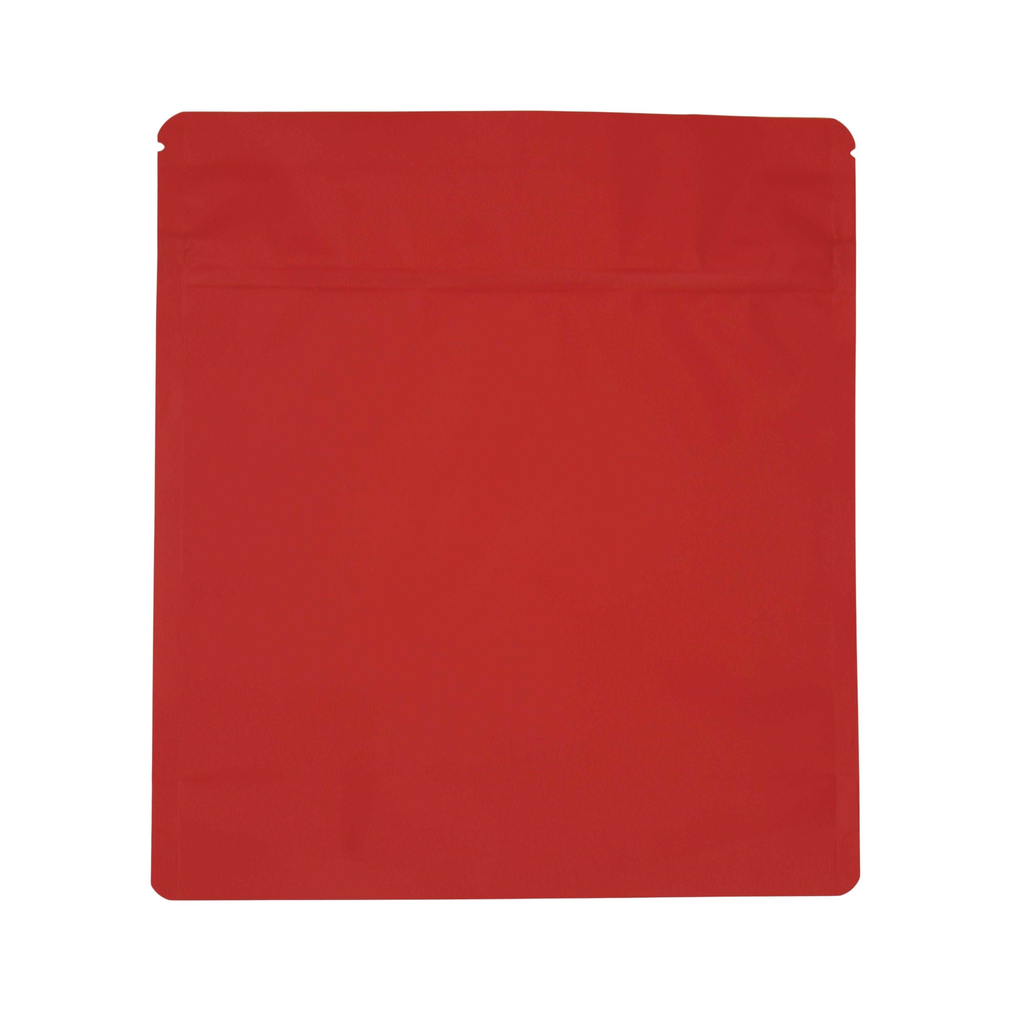 Matte Red / Single Unit (Less Than Pack Qty) Bag King Child-Resistant Wide Mouth Mylar Bag | 1 oz